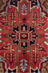 Antique Heriz Area Rug (9' x 13')